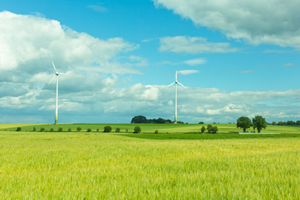Windkraftanlage der Biohoefe Oldendorf © Jochen Quast
