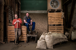 Kartoffel Acker mit Beregnung | Biohöfe Oldendorf © Jochen Quast